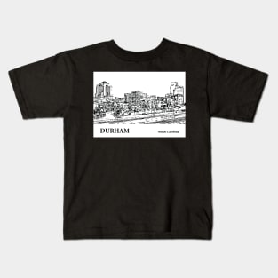 Durham - North Carolina Kids T-Shirt